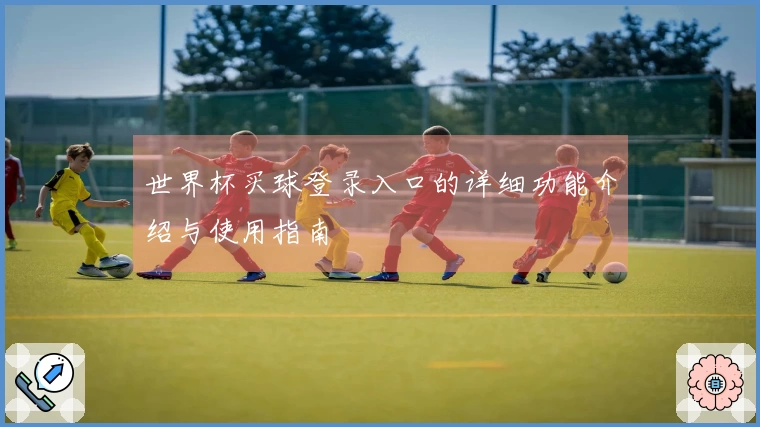 世界杯买球登录入口的详细功能介绍与使用指南